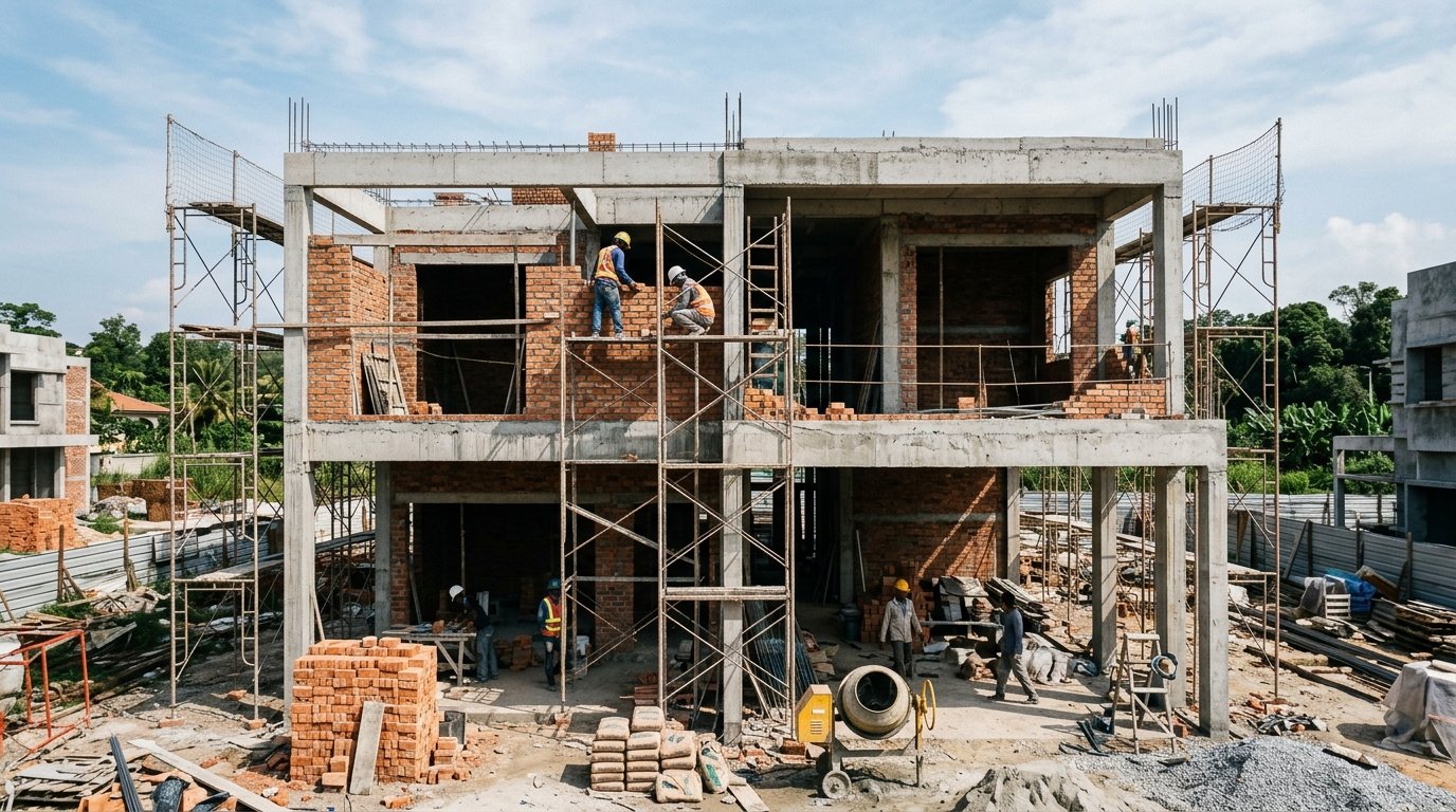 Residential — Construction project — Independent Floor in Ghaziabad by Tanish Construction and Interiors