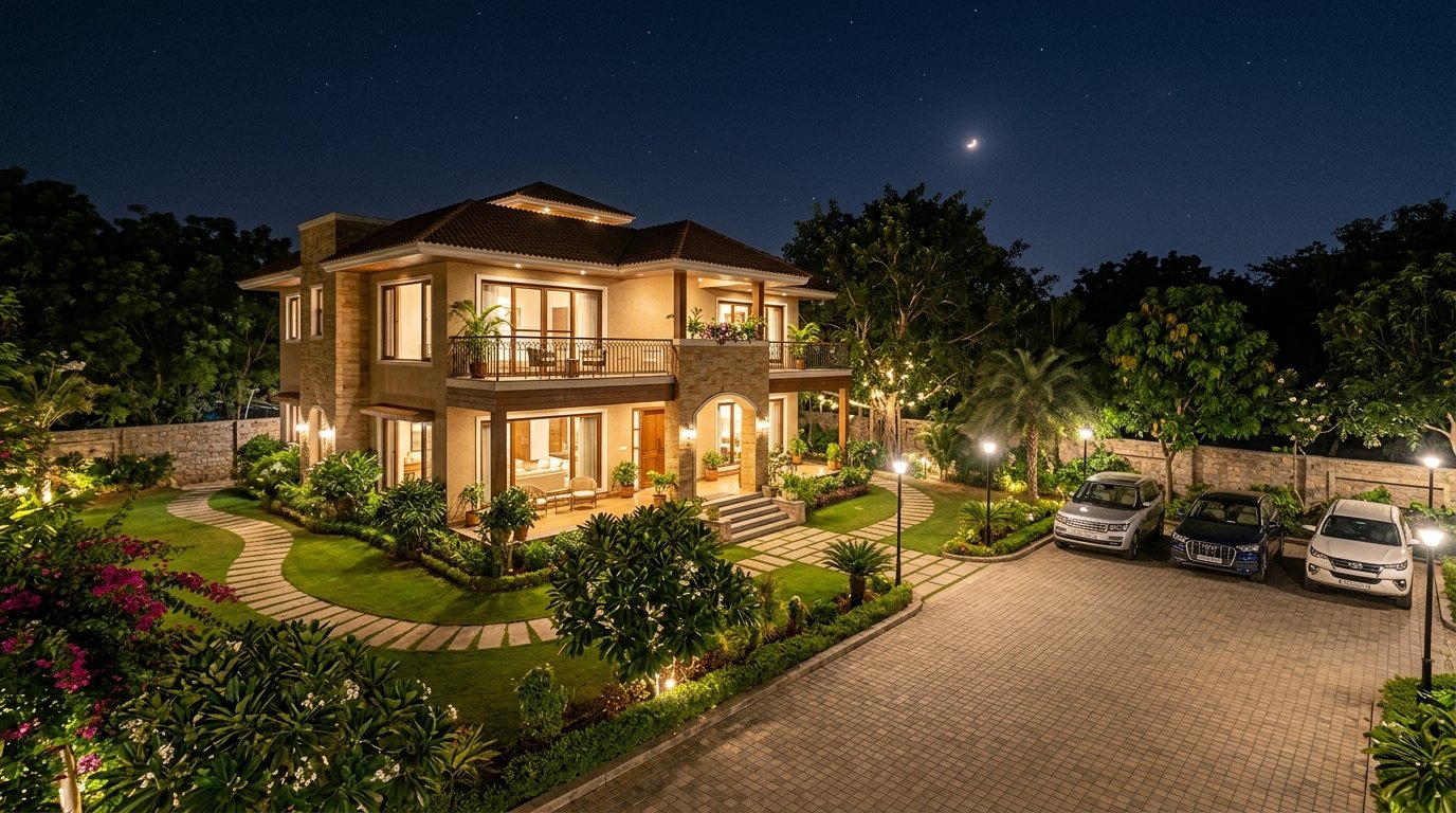 Renovation project — Farmhouse Renovation in Noida by Tanish Construction and Interiors